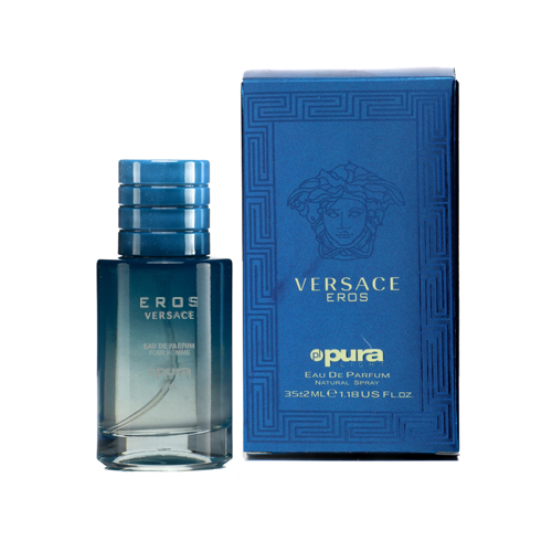 versaceeros.jpg عطر مردانه پورا رایحه Versace Eros حجم 35 میل - تصویر 1