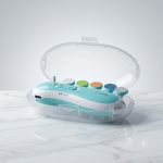 چراغ LED داخلی سوهان برقی ناخن TD-288 برای دید کامل در نور کم