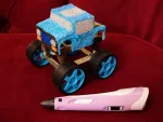 قلم طراحی سه بعدی 3D PEN-2 اورجینال | نمایشگر دار با تنظیم سرعت و فیلامنت PLA و ABS - تصویر 4