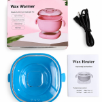 دستگاه ذوب وکس سیلیکونی تاشو Wax Warmer اورجینال  | موم گرم کن 400 میلی‌لیتری 100 وات