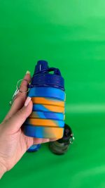 لیوان تاشو سیلیکونی جعبه دار مدل NEW 01 گنجایش 0.5 لیتر - تصویر 19