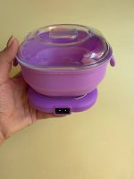 دستگاه ذوب وکس سیلیکونی تاشو Wax Warmer اورجینال  | موم گرم کن 400 میلی‌لیتری 100 وات - تصویر 2