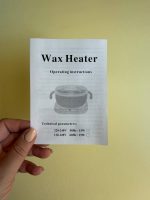 دستگاه ذوب وکس سیلیکونی تاشو Wax Warmer اورجینال  | موم گرم کن 400 میلی‌لیتری 100 وات - تصویر 12