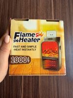 هیتر برقی پریزی Flame Heater 1000 وات طرح شومینه با ریموت کنترل - تصویر 7